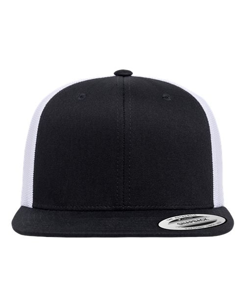 YP Classics Retro High Profile Trucker Cap - Yupoong 6609
