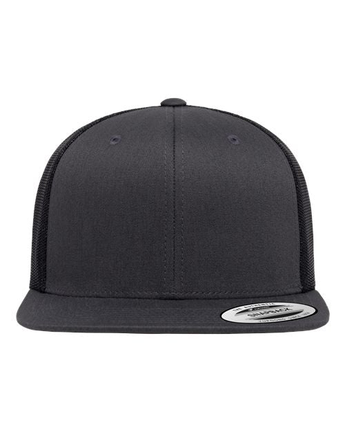 YP Classics Retro High Profile Trucker Cap - Yupoong 6609