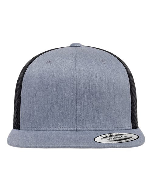 YP Classics Retro High Profile Trucker Cap - Yupoong 6609