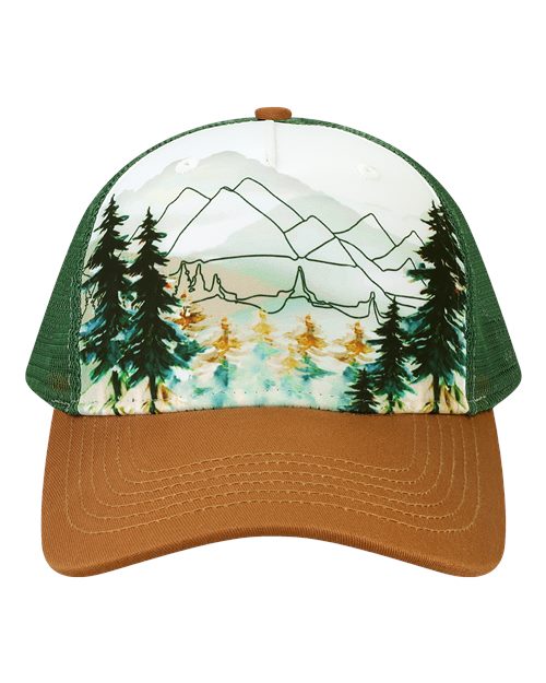 LOCALE 5PTKR Trucker Cap