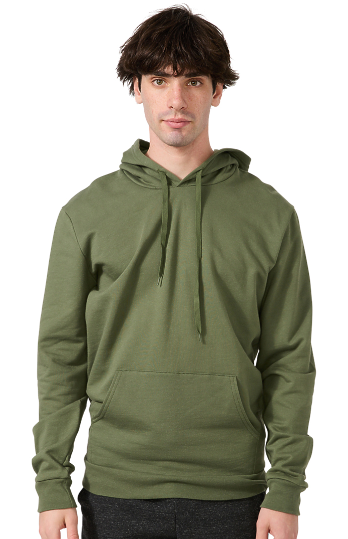 Royal Apparel 13155 Unisex Cotton Pullover Hoodie - Army