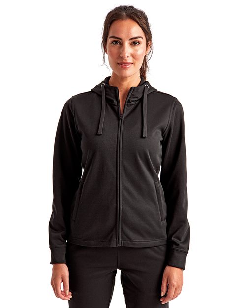 TriDri Women's Spun Dyed Full-Zip Hooded Sweatshirt - TriDri TD498