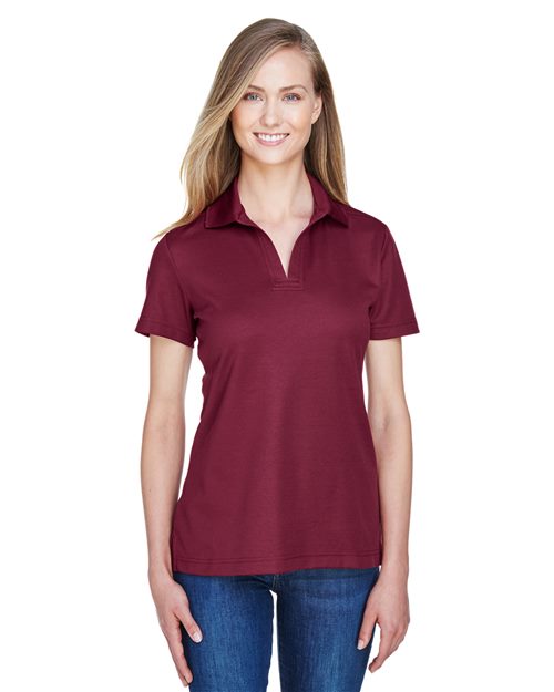 Joe's USA Women's CrownLux Performance® Plaited Polo