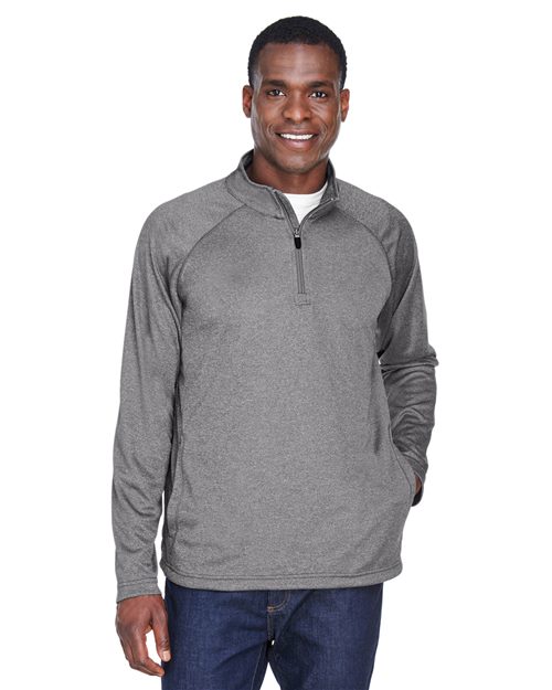 Joe's USA Men's Stretch Tech-Shell® Compass Quarter-Zip Pullover