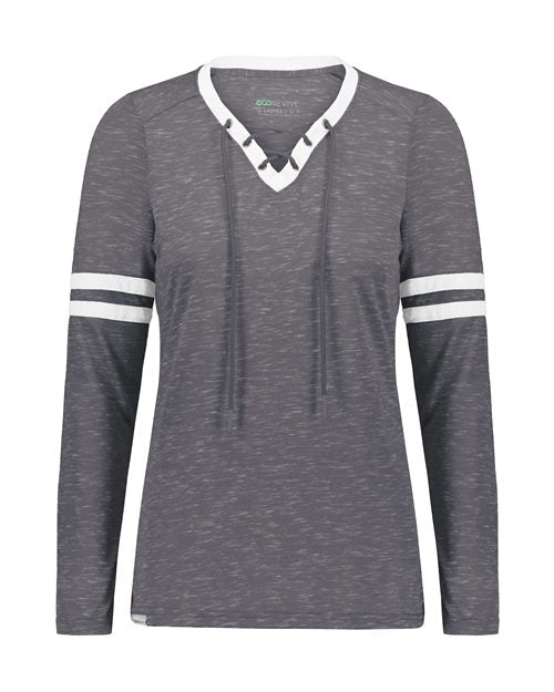 Holloway Women's Eco Revive™ Monterey Long Sleeve V-Neck T-Shirt - Holloway 223246