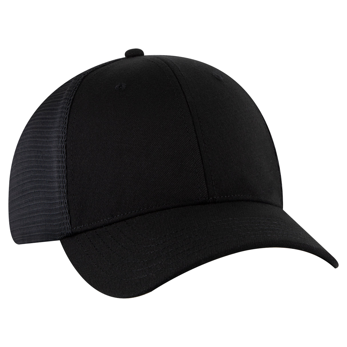OTTO CAP® OTTO FLEX® Fitted 6 Panel Low Profile Mesh Back Trucker Hat OTTO 135-1