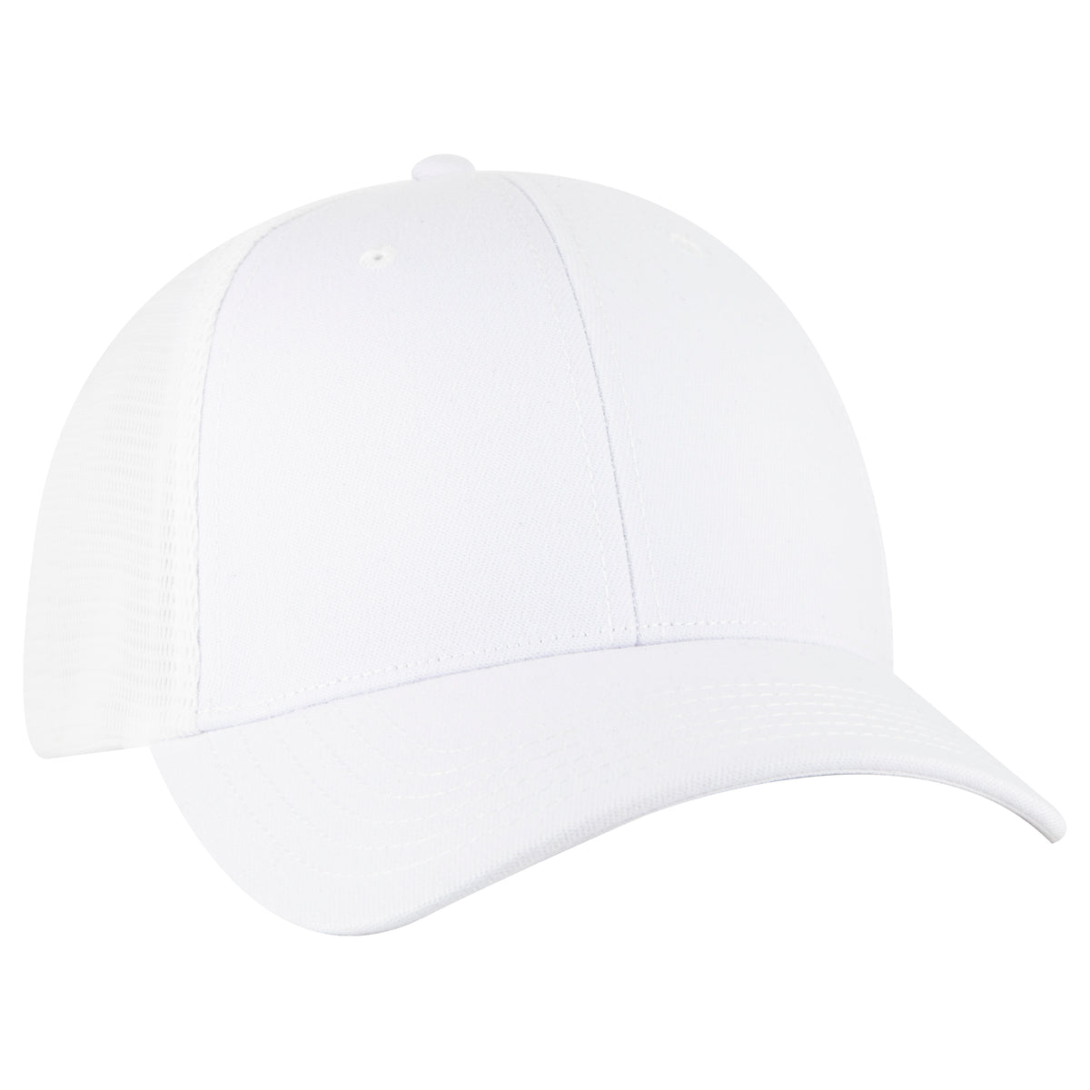 OTTO CAP® OTTO FLEX® Fitted 6 Panel Low Profile Mesh Back Trucker Hat OTTO 135-1