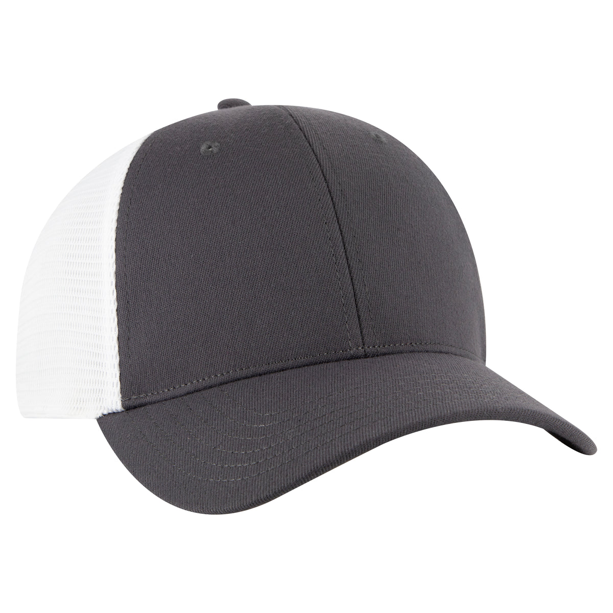 OTTO CAP® OTTO FLEX® Fitted 6 Panel Low Profile Mesh Back Trucker Hat OTTO 135-1