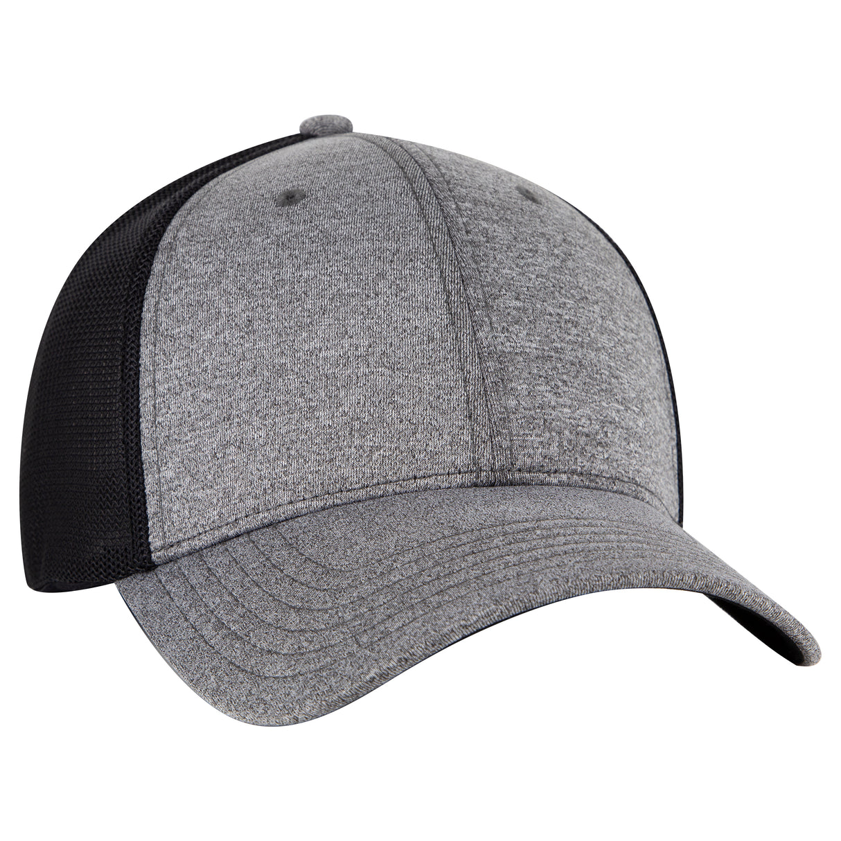 OTTO CAP® OTTO FLEX® Fitted 6 Panel Low Profile Mesh Back Trucker Hat OTTO 135-1230