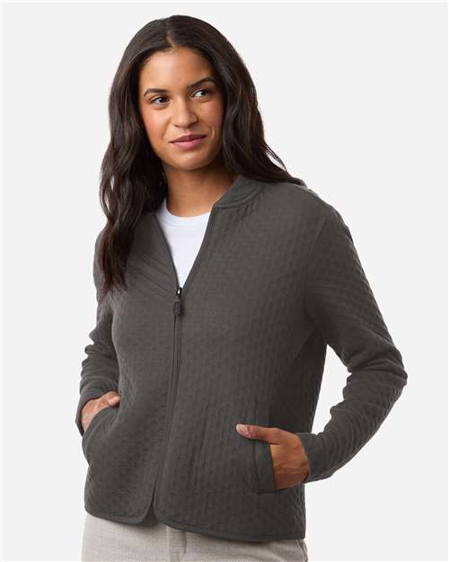 Devon & Jones Women's Berkeley Textured Full-Zip Jacket - Devon & Jones 16193