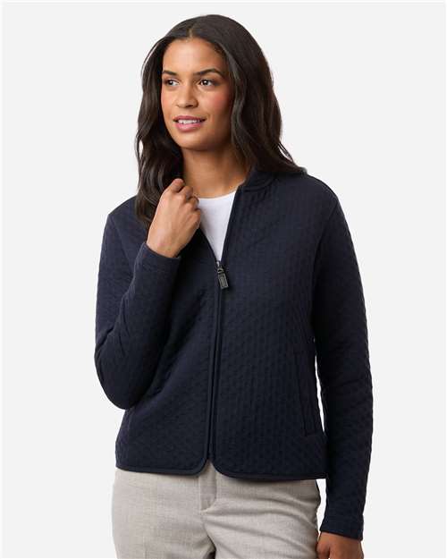 Devon & Jones Women's Berkeley Textured Full-Zip Jacket - Devon & Jones 16193