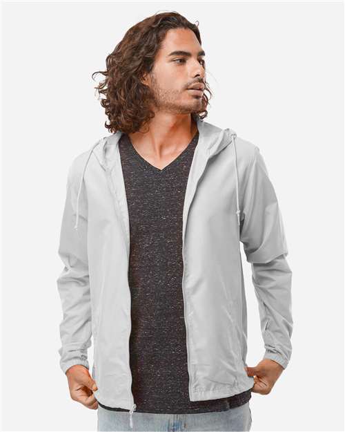 Independent Trading Co. EXP54LWZ Men's Lightweight Windbreaker Full-Zip Jacket | Wholesale Windbreaker