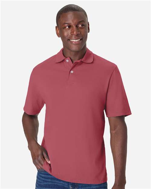 ComfortWash by Hanes GDH116 Men's Garment-Dyed Jersey Polo
