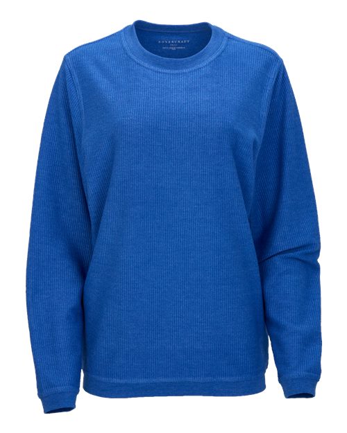Boxercraft Unisex Corded Crewneck Sweatshirt - Boxercraft D02