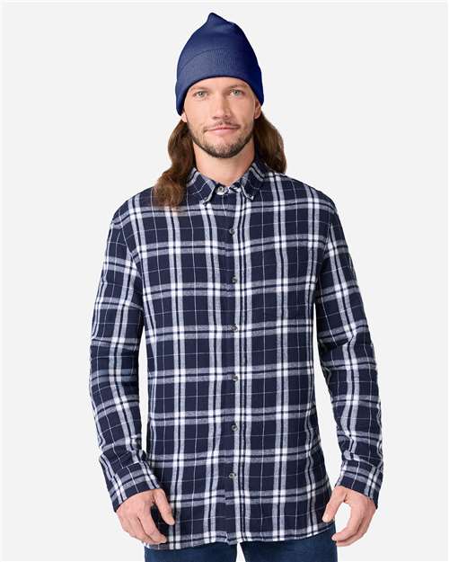Boxercraft Men's Flannel Button Down Shirt - Boxercraft BU7401