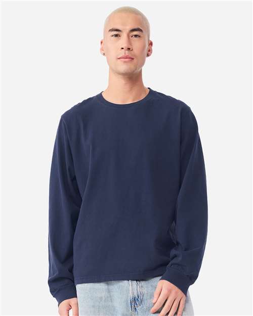 Bella + Canvas 4851GD Unisex Heavyweight Garment-Dyed Long Sleeve Tee