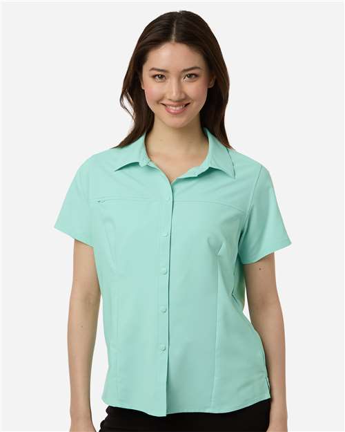 CORE365 Women's UltraUVP Shoreline Short Sleeve Staff Shirt - CORE365 CE520W
