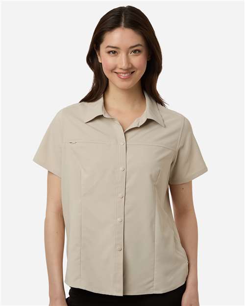 CORE365 Women's UltraUVP Shoreline Short Sleeve Staff Shirt - CORE365 CE520W