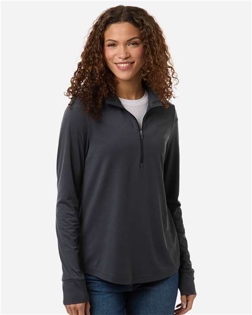 North End Women's JAQ Stretch Performance Quarter-Zip - North End NE405W