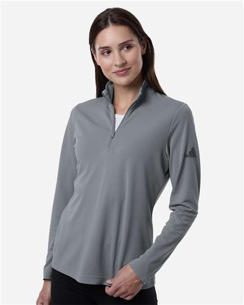 Adidas Women's Lightweight Quarter-Zip Pullover - Adidas A400
