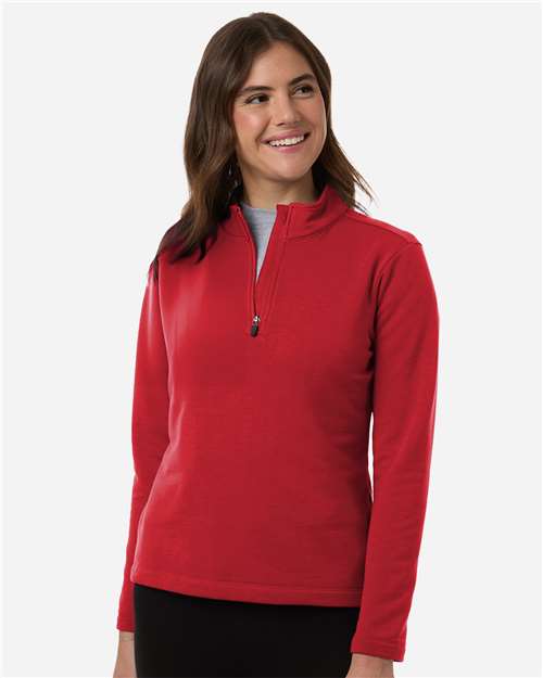 All-Sport Performance Women's Stretch Quarter-Zip Fleece Pullover