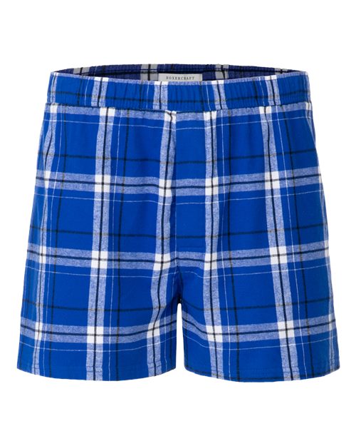 Boxercraft Men's Double Brushed Flannel Boxers - Boxercraft BM6701