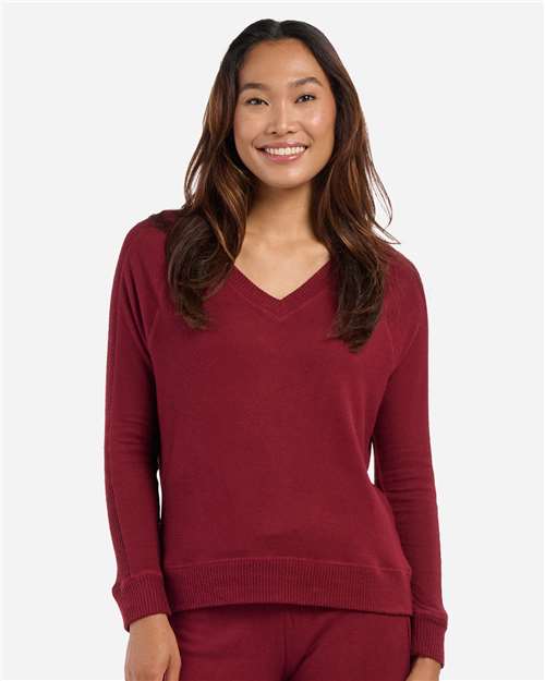 Boxercraft Women's Cuddle V-Neck Pullover - Boxercraft BW1201