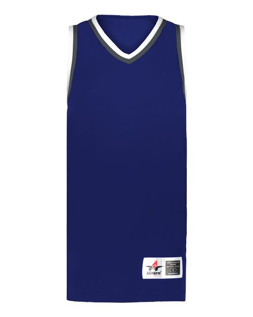 Alleson Athletic Women's Retro Basketball Jersey - Alleson Athletic A55000
