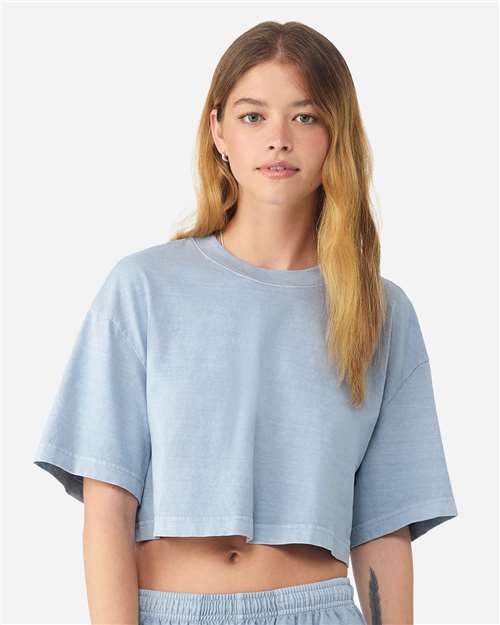 Bella + Canvas 6882GD Women's Garment-Dyed Cropped Tee