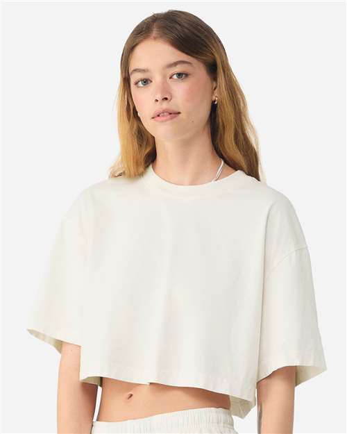 Bella + Canvas 6882GD Women's Garment-Dyed Cropped Tee