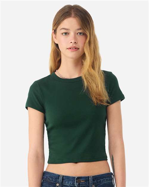 Bella + Canvas 1010 Women's Micro Rib Baby Tee