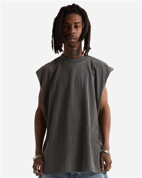Shaka Wear Unisex Garment-Dyed Muscle Tee - Shaka Wear SHGMT