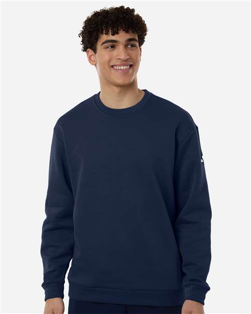 Adidas Men's Fleece Crewneck Sweatshirt - Adidas AT200