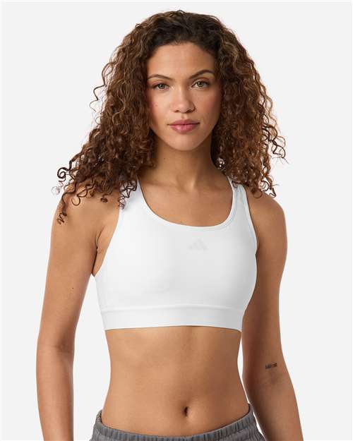 Adidas Women's Techfit Compression Racerback Sports Bra - Adidas AT750