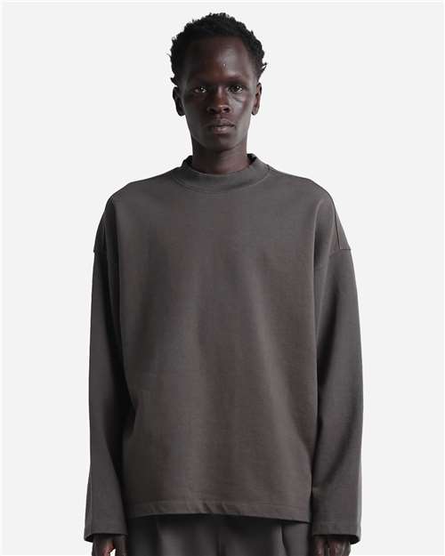 Shaka Wear Unisex Garment-Dyed Terry Long Sleeve T-Shirt - Shaka Wear SHGTL