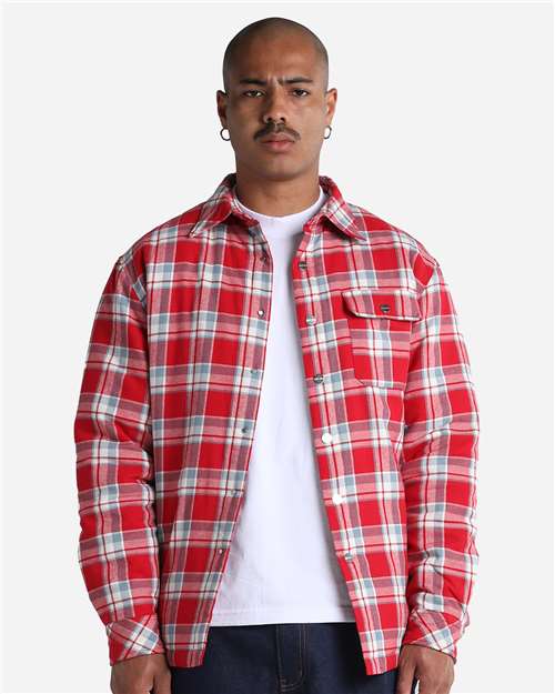 Shaka Wear Unisex Plaid Jacket 2.0 - Shaka Wear SHPJK
