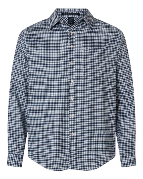 Devon & Jones Men's Concord Yarn-Dye Flannel Shirt - Devon & Jones DG508