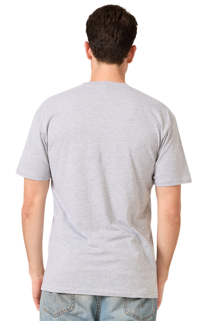 Royal Apparel 14051 Unisex Short Sleeve Heavyweight Tee - Heather Grey