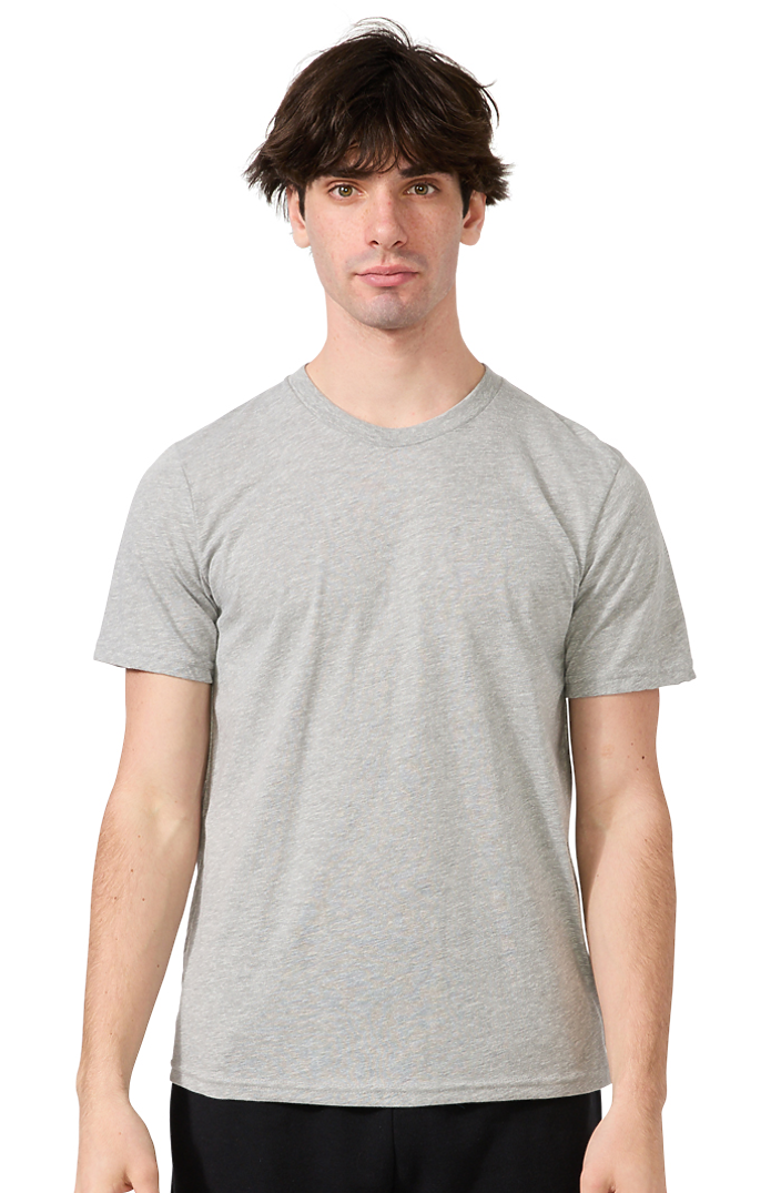 Royal Apparel 14051 Unisex Short Sleeve Heavyweight Tee - Heather Grey