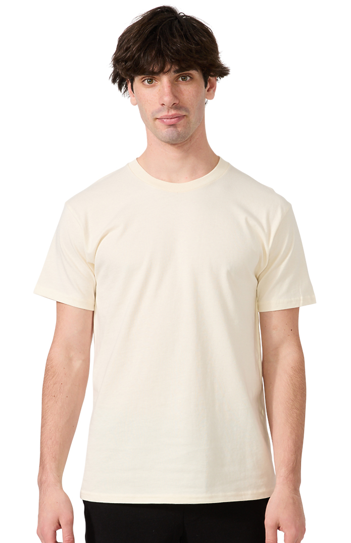Royal Apparel 14051 Unisex Short Sleeve Heavyweight Tee - Natural