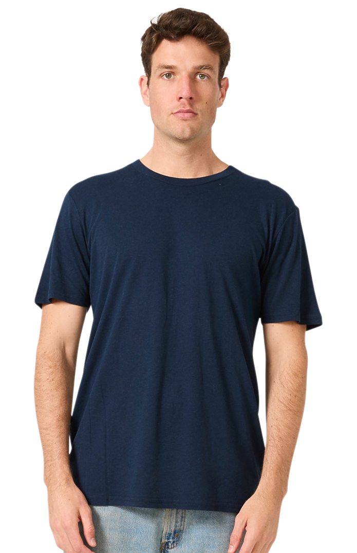 Royal Apparel 14051 Unisex Short Sleeve Heavyweight Tee - Navy