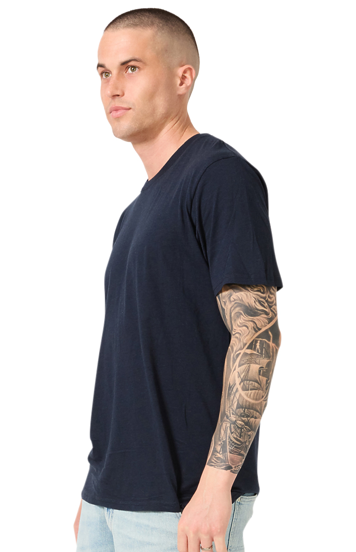 Royal Apparel 14051 Unisex Short Sleeve Heavyweight Tee - Navy