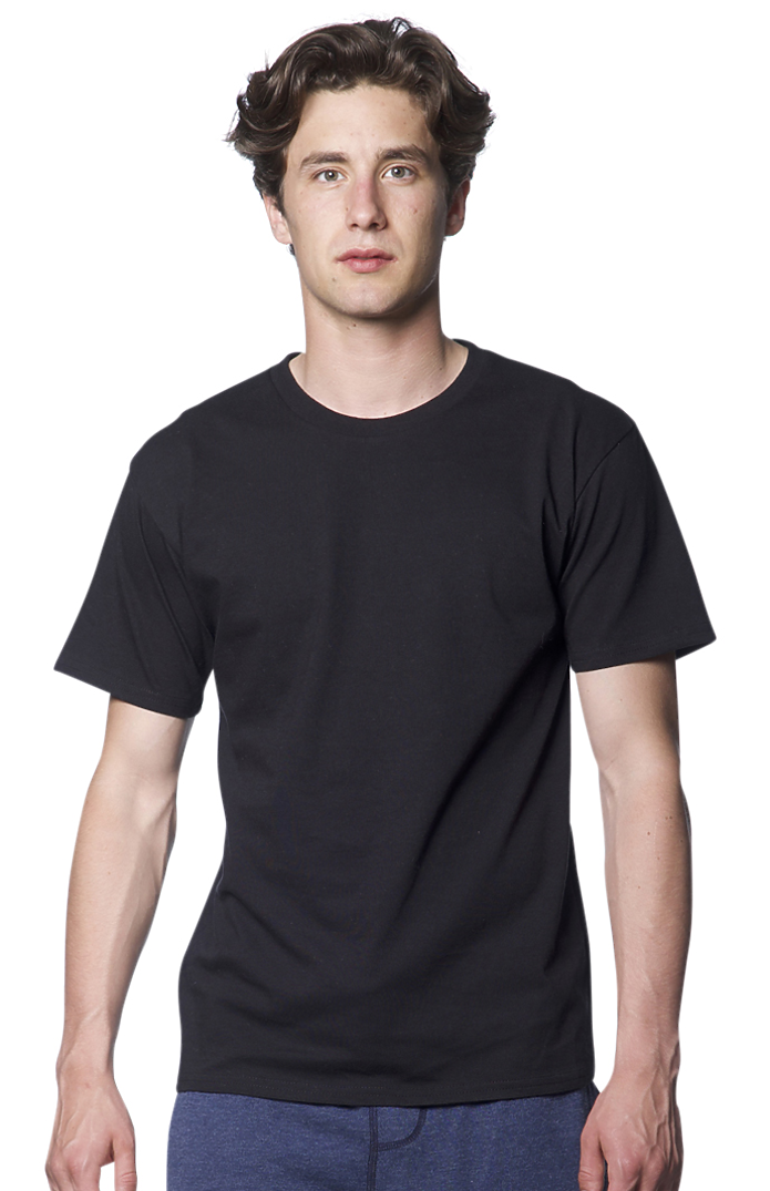Royal Apparel 14051ORG Unisex Organic Short Sleeve Heavyweight Tee - Night