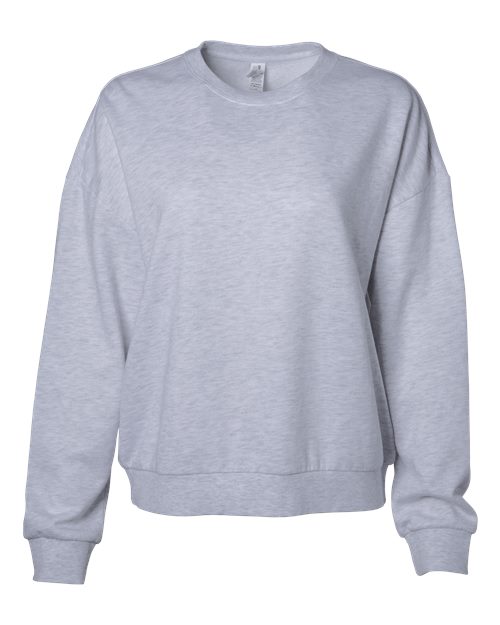 Independent Trading Co. PRM2700 Women's California Wave Wash Sunday Crewneck