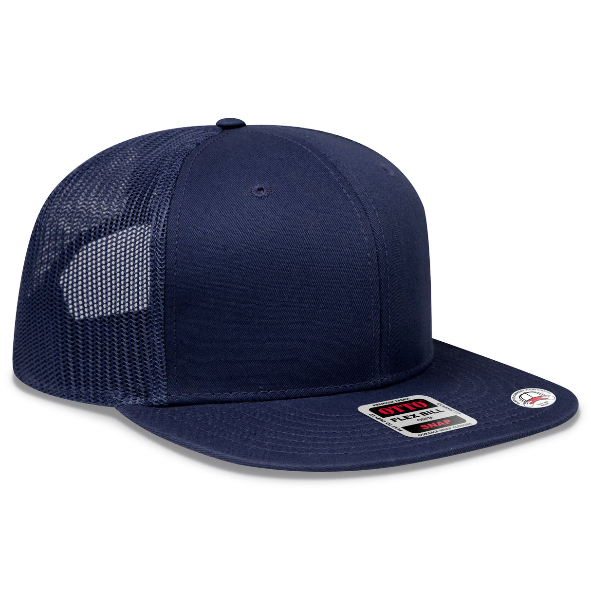 OTTO CAP "OTTO SNAP" 6 Panel Pro Style Mesh Back Trucker Snapback Hat OTTO 141-1070