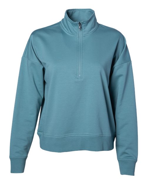 Independent Trading Co. EXP15WPQ Women's Perform Quarter-Zip Pullover | Wholesale Women's Quarter-Zip