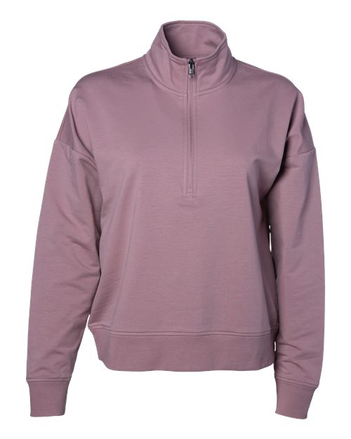 Independent Trading Co. EXP15WPQ Women's Perform Quarter-Zip Pullover | Wholesale Women's Quarter-Zip