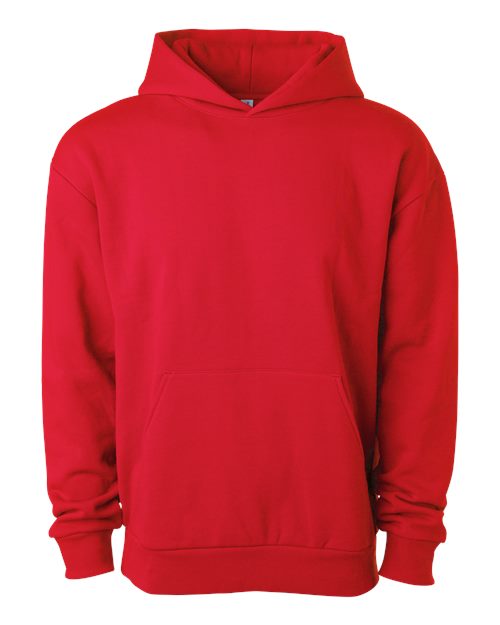 Independent Trading Co. IND330BLV Unisex Boulevard Heavyweight Hooded Sweatshirt | Wholesale Boxy Hoodie
