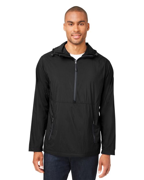 North End Men's Aura Lightweight Packable Anorak - North End 14114