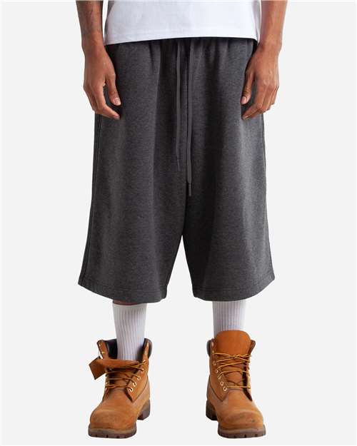 Shaka Wear Unisex Baggy Fleece Shorts - Shaka Wear SHLFBS